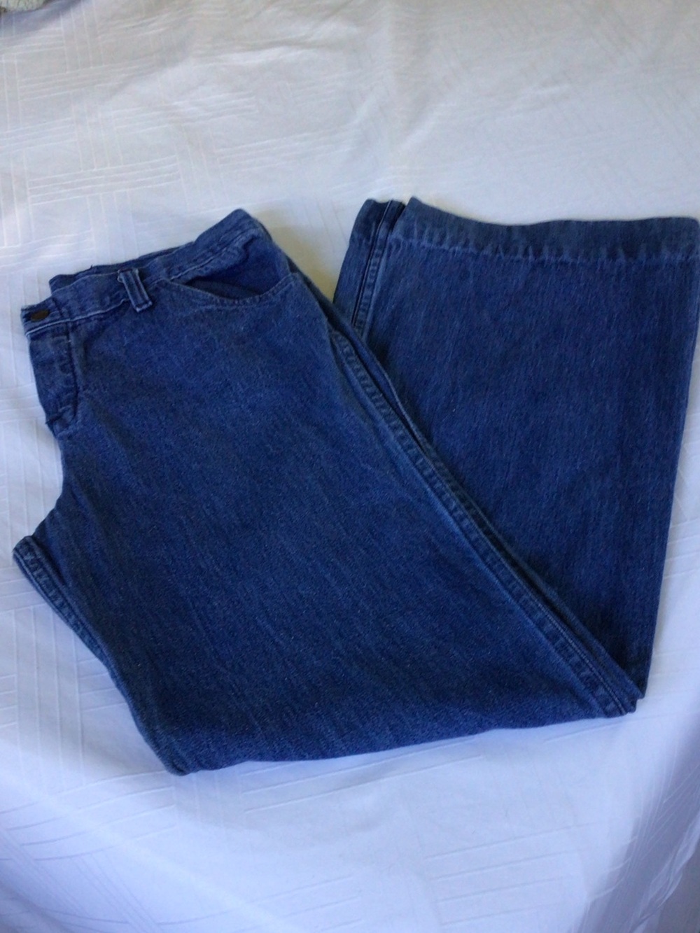 VTG Hillbilly Wide Leg High Waist Jeans - Classic Denim 29